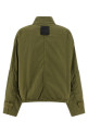 Canvas bomber jacket Green
