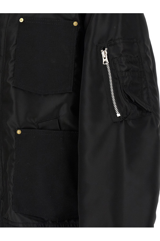 Sacai x Carhartt WIP 'Duck' jacket Black