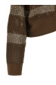 ‘Dazzling Stripes’ cardigan Brown
