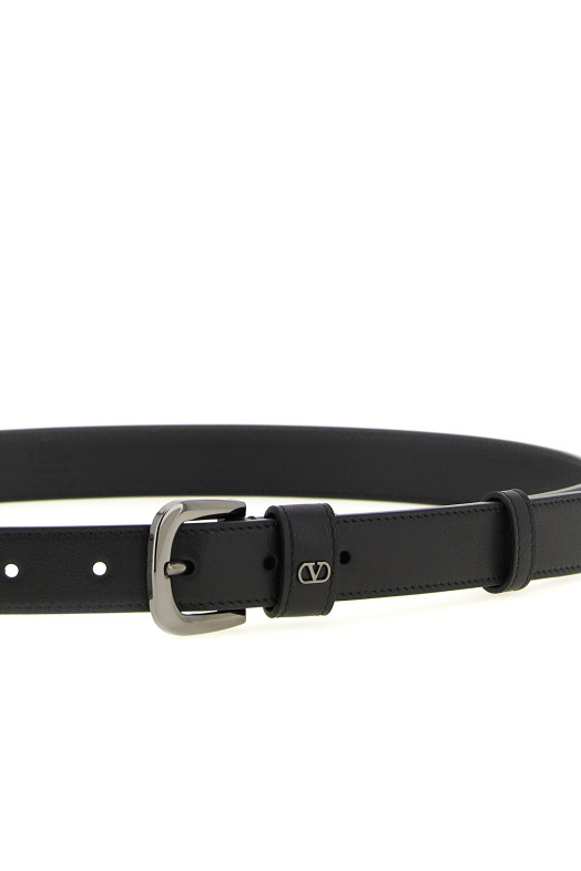 Valentino Garavani VLogo Signature belt Black
