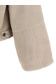 Couture suede jacket  White