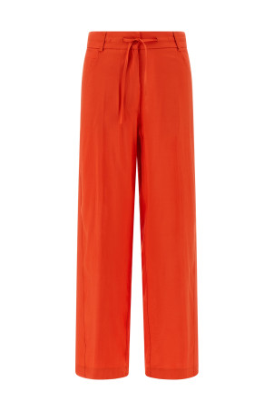 Viscose pants orange