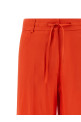 Viscose pants orange