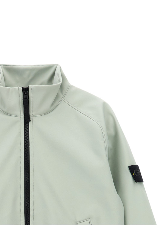 Logo badge jacket Gray