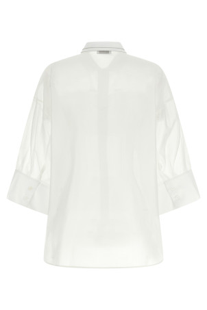 Organza shirt White