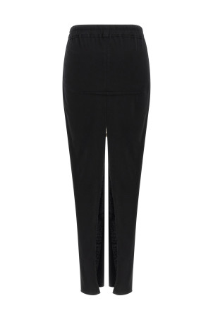 'Pull On Sliced Pillar' skirt Black