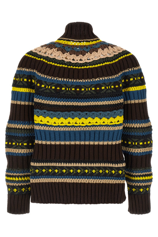 'Knit' cardigan Brown