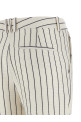 Striped pants White