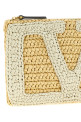 ValentinoGaravani 'VivaSuperstar Crochet' clutch bag Beige