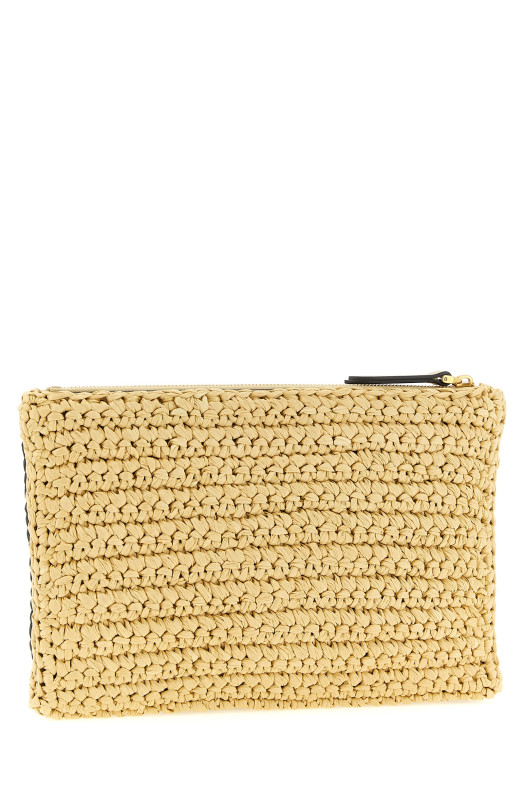 ValentinoGaravani 'VivaSuperstarCrochet'm clutch bag Beige