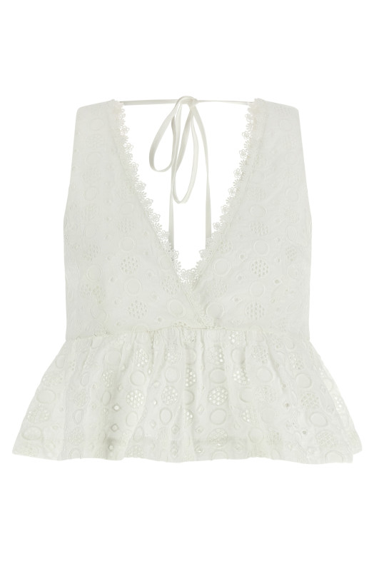 'Kiersten' top White