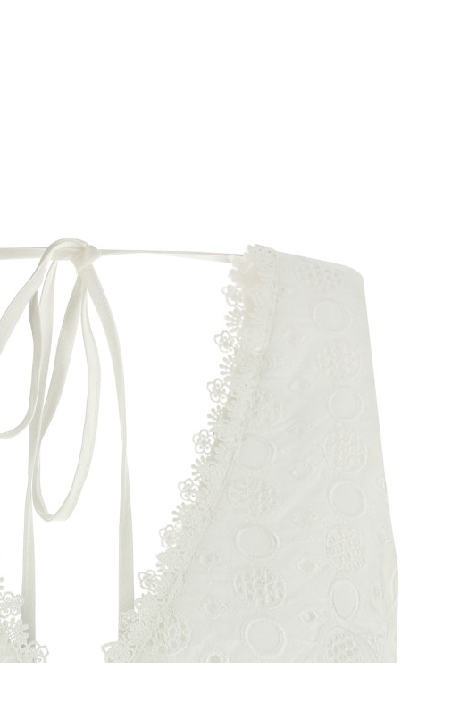 'Kiersten' top White