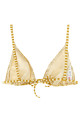 'Hamac' bikini top Beige
