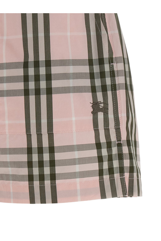 'Evelyn Chk' shorts Pink