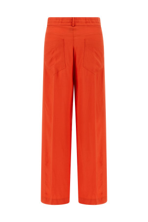 Viscose pants orange
