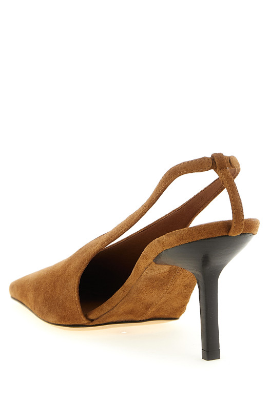 'Evelina' slingback Brown