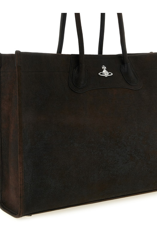 'Troy' shopping bag Brown