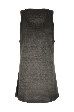 '947' tank top Gray