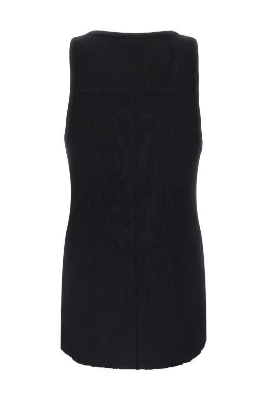 '947' tank top Black