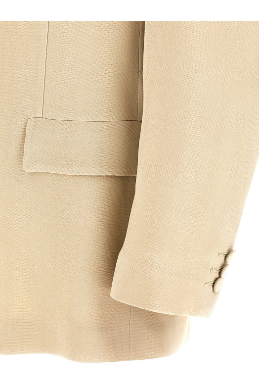 'Smoking Rimini' blazer Beige