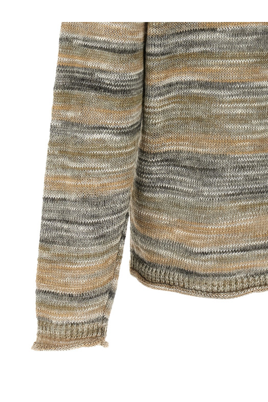 Mouliné sweater Gray