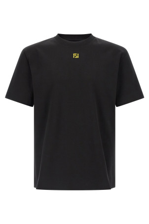 Embroidery t-shirt Black