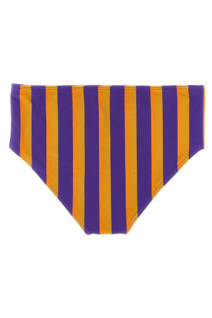Striped bikini briefs Multicolor