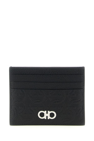 'Gancini' card holder Black