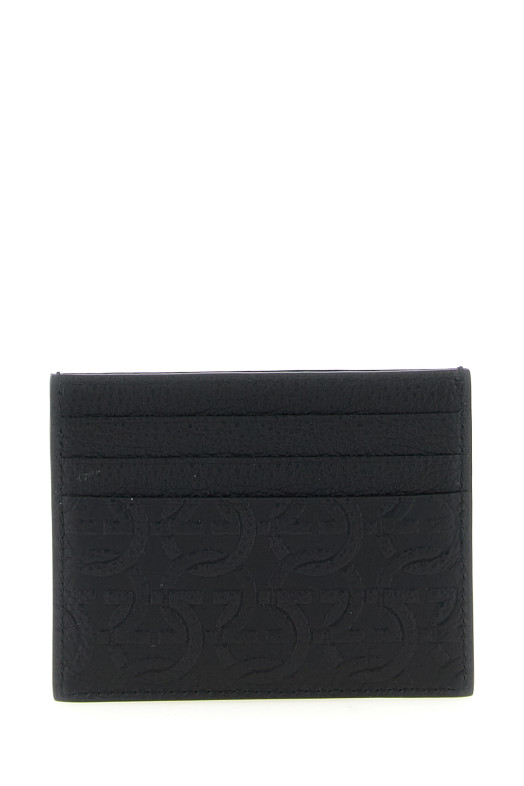 'Gancini' card holder Black