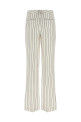 Striped pants White