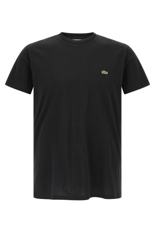 Logo patch t-shirt Black