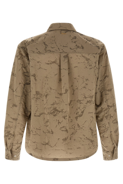 Ripstop overshirt Beige