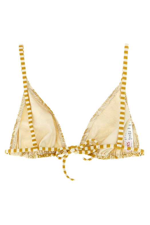 'Hamac' bikini top Beige
