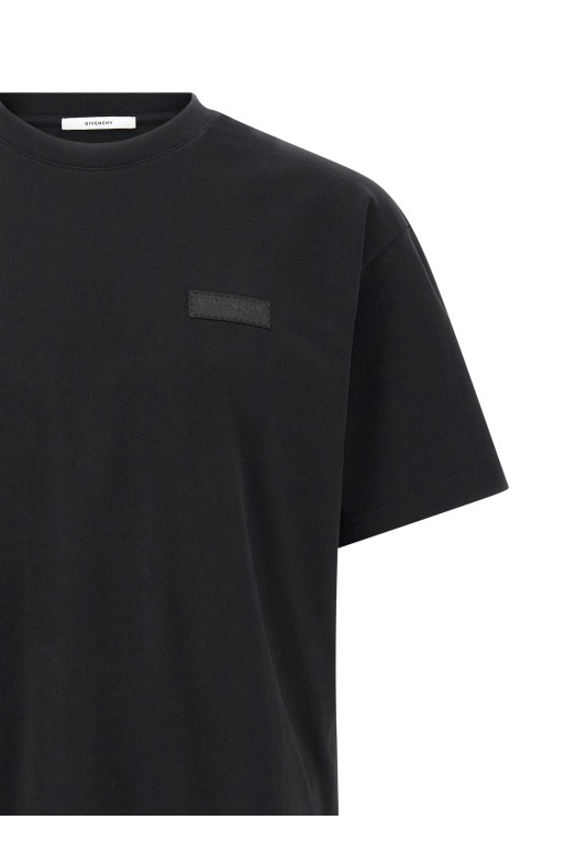 'Givenchy Paris' grosgrain t-shirt Black
