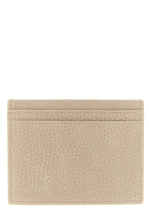 'Mooncrest' card holder Beige