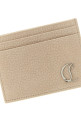 'Mooncrest' card holder Beige