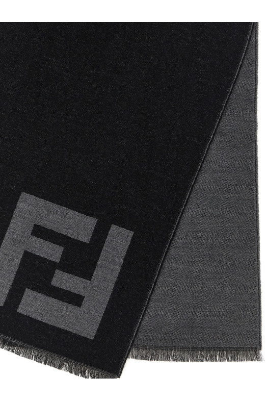 FF macro scarf Black