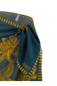 'Jungle' sarong skirt Multicolor