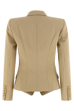 Double-breasted blazer Beige