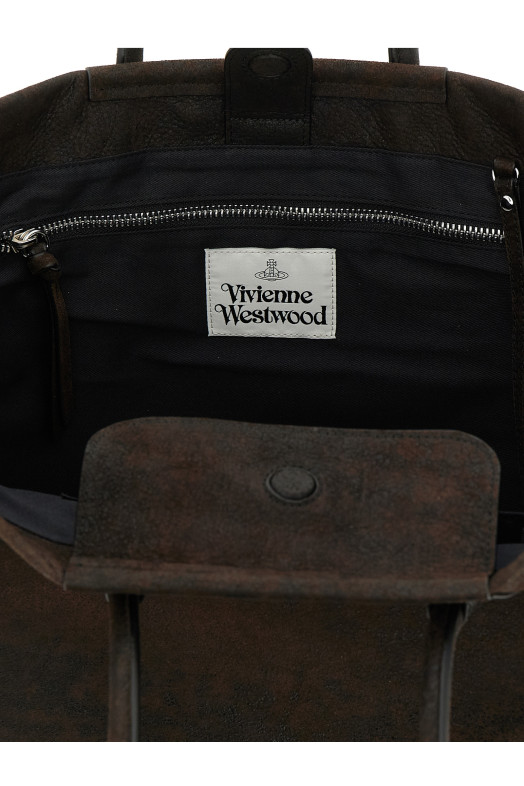 'Troy' shopping bag Brown