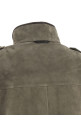 Couture suede jacket Gray