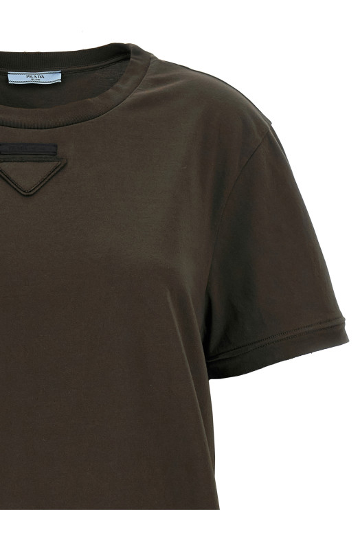 Wire t-shirt Brown