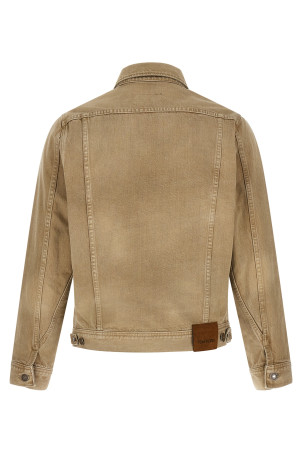 Denim jacket Beige