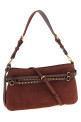 'Belt' medium shoulder bag Bordeaux
