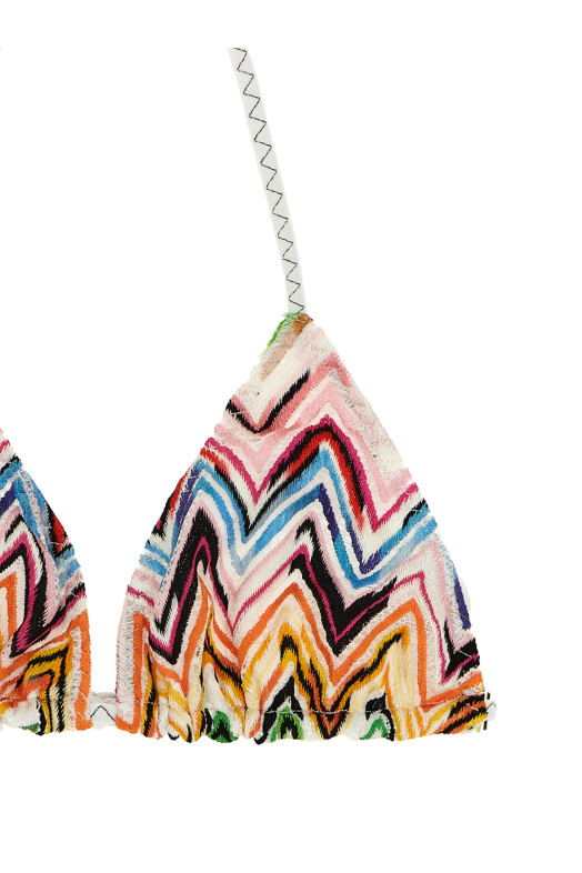 Zigzag lace bikini Multicolor