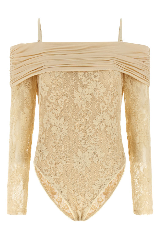 'Rebellion' bodysuit Beige