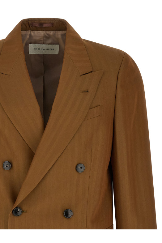 'Barry' blazer Brown