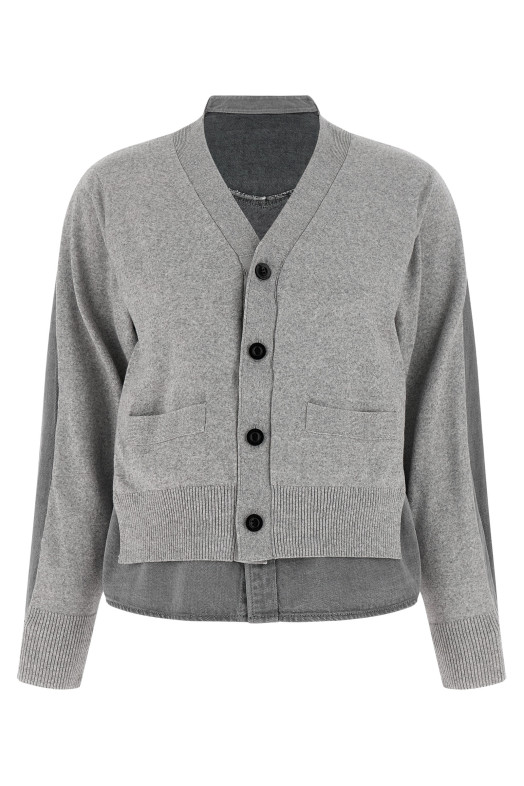 Shirt cardigan Gray