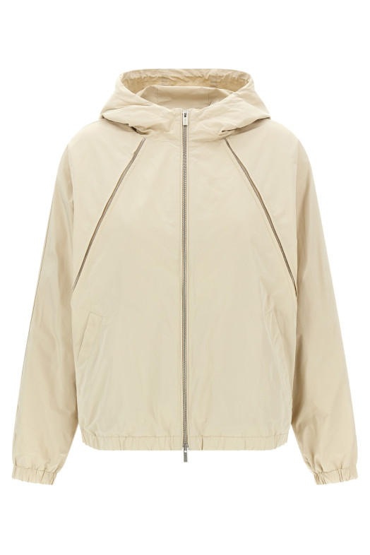 'Punto Luce' windbreaker Beige