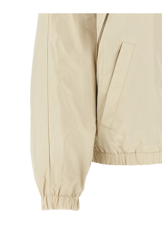 'Punto Luce' windbreaker Beige